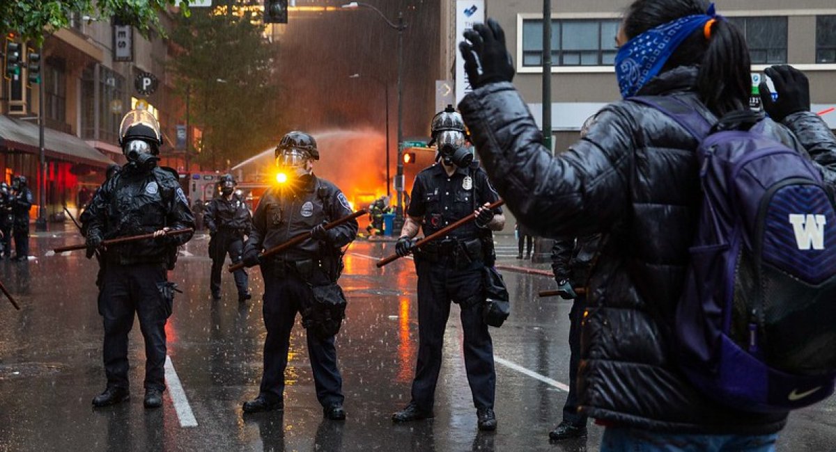 Black Lives Matter Protest, Seattle WA