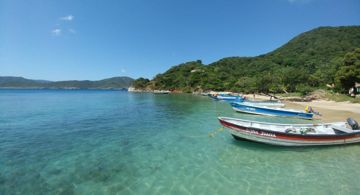 Playa Cristal in Tayrona National Natural Park, Colombia