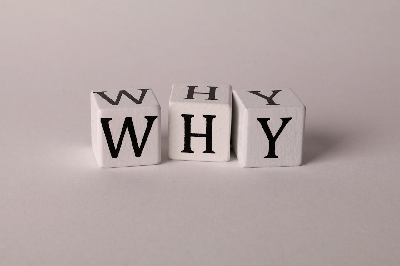 Three blocks with the letters W.H.Y