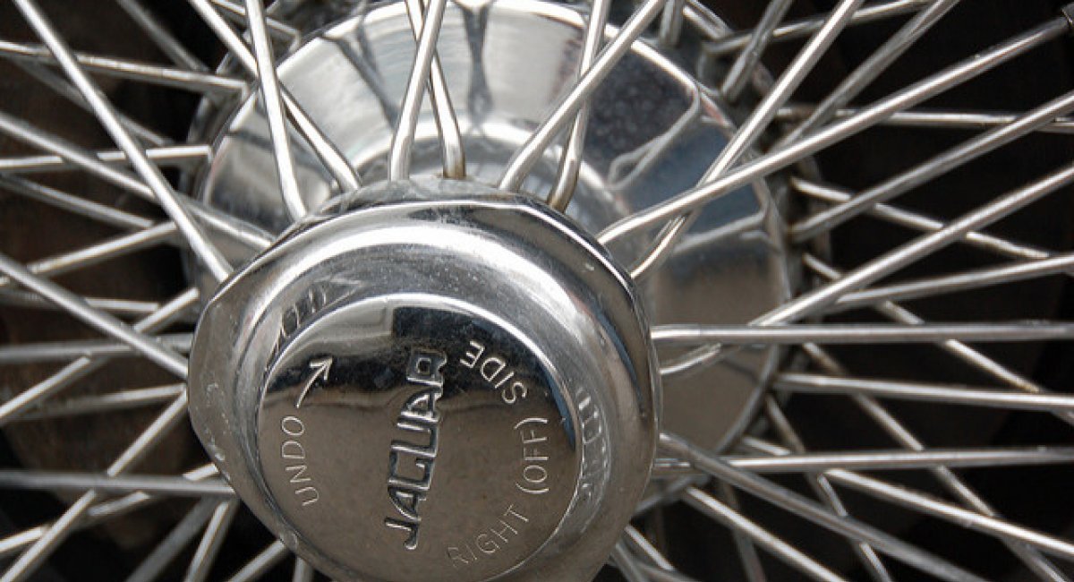 close-up spokes wheel monotone grey black
